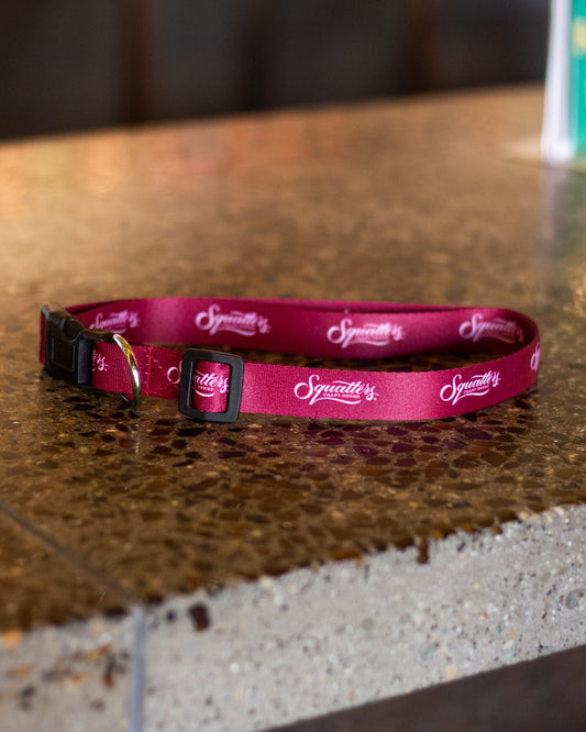 Squatters Craft Beers Maroon Dog Collar